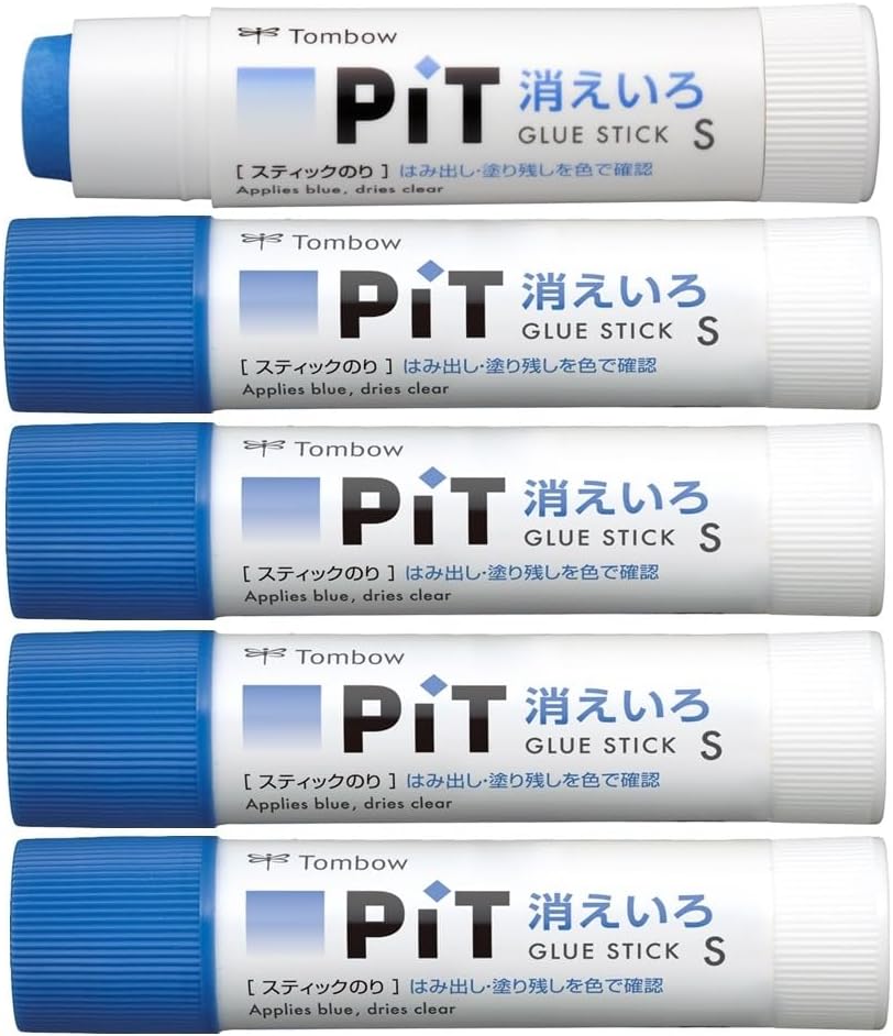 トンボ鉛筆 消えいろピット Sサイズ 5本組