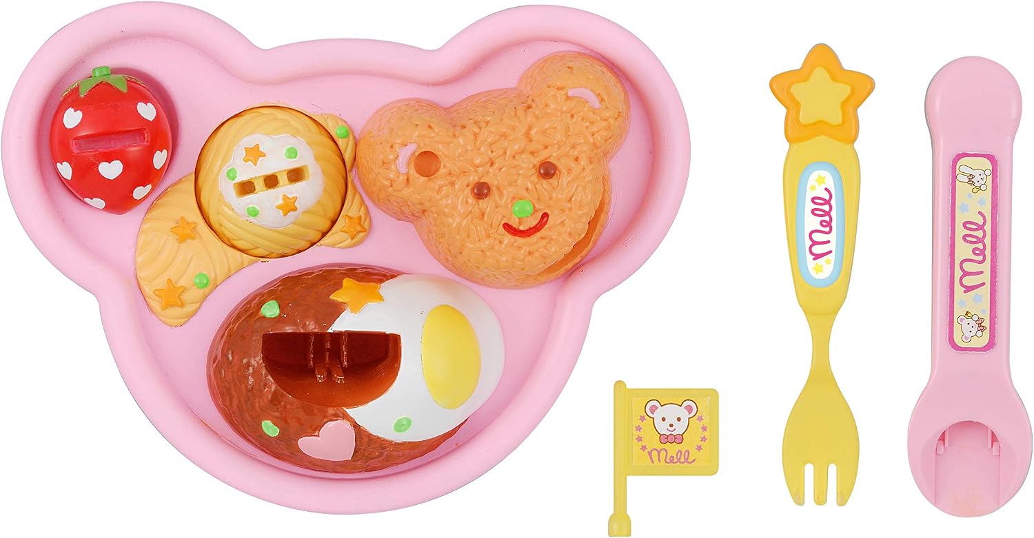 メルちゃんのキッズプレート