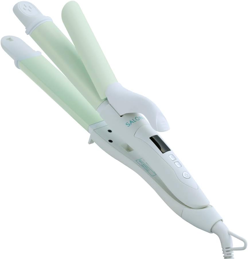 SALONIA 2WAYストレート&カールヘアアイロン 32mm