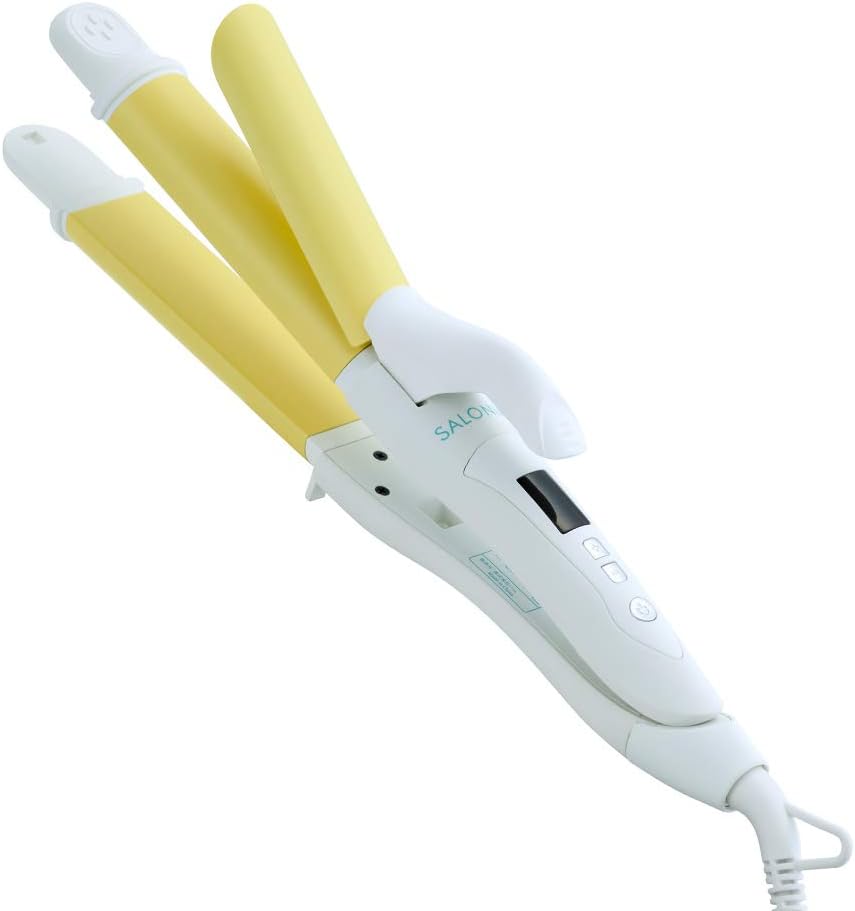 SALONIA 2WAYストレート&カールヘアアイロン 32mm