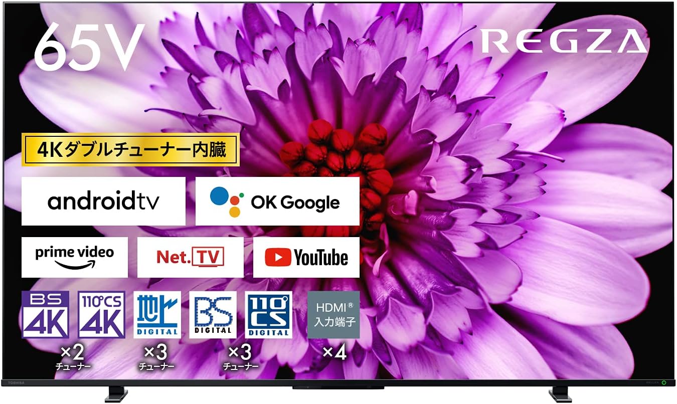 レグザ 65V型 4K液晶テレビ 65M550K