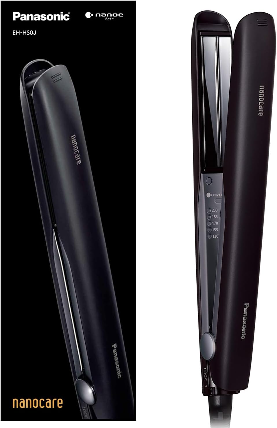 パナソニック ヘアーアイロン ナノケア EH-HS0J