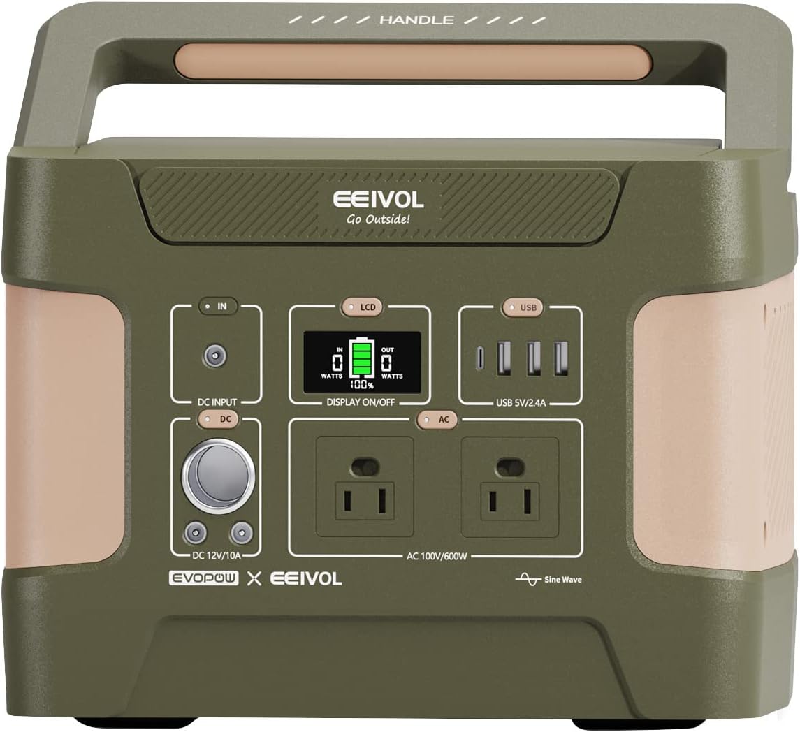 EEIVOL ポータブル電源 515Wh