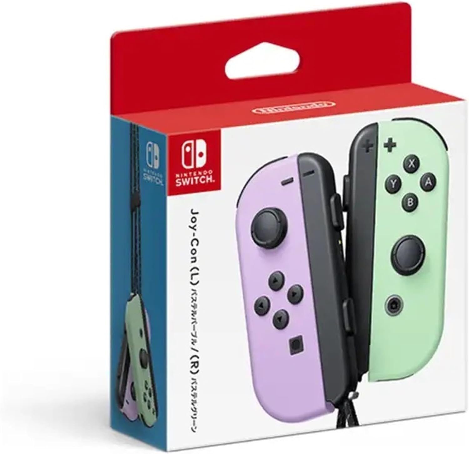 Joy-Con(L) パステルパープル / (R) パステルグリーン