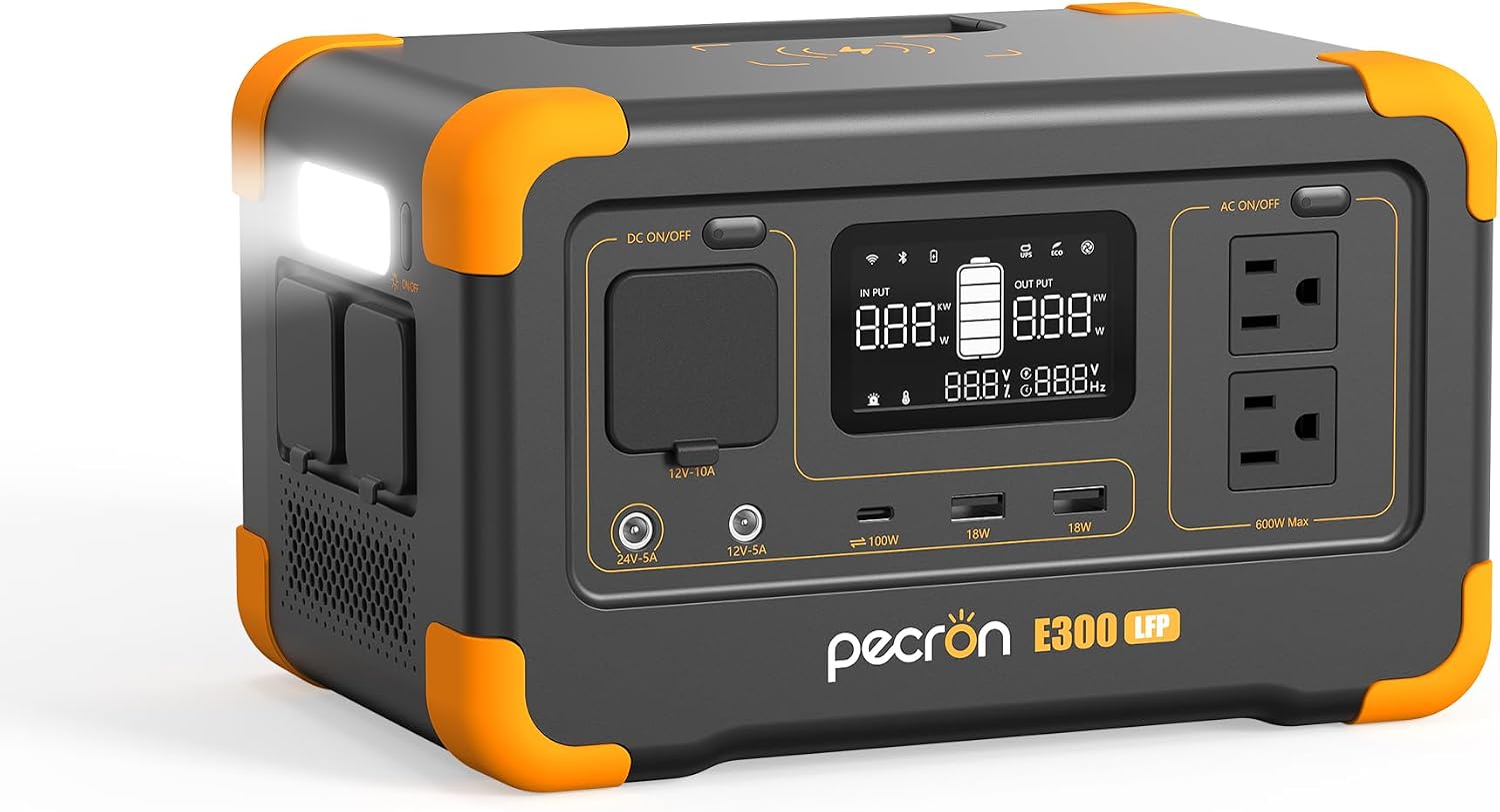 PECRON E300LFP ポータブル電源