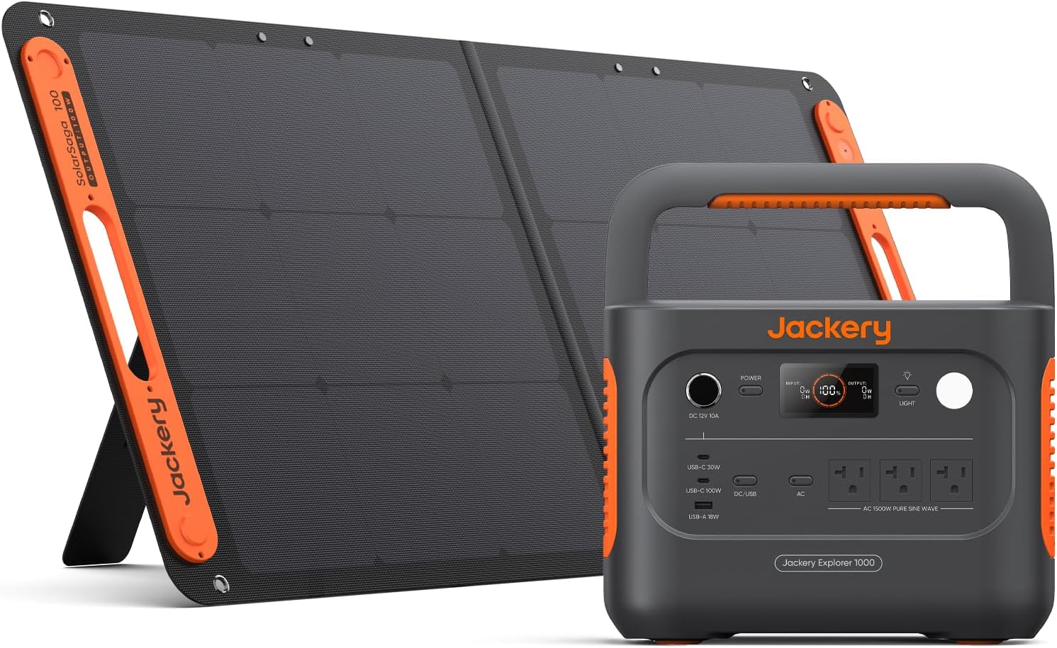 Jackery ポータブル電源 1000 New ソーラーパネルセット