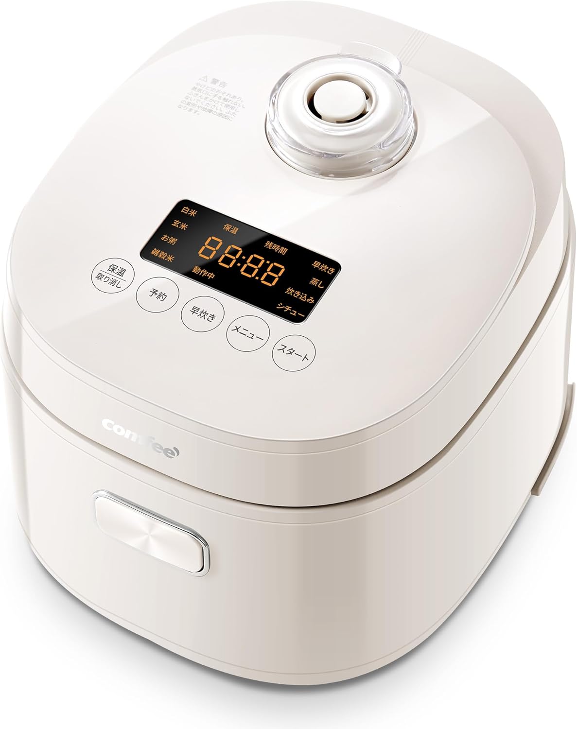 COMFEE' 4合炊き 炊飯器 CRD-20PYT1B1