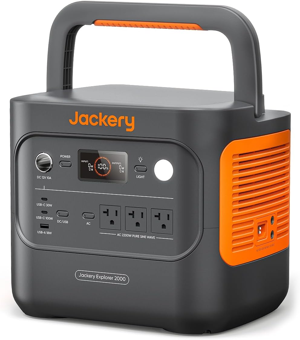Jackery ポータブル電源 2000 New