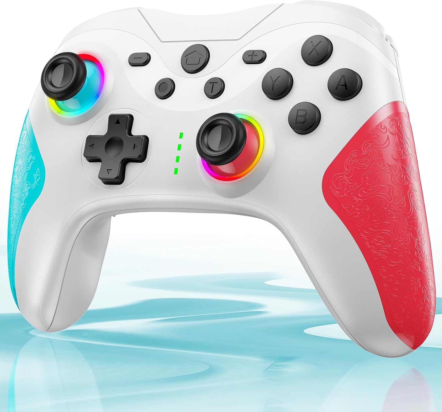 Switch ワイヤレスコントローラー (TURBO/マクロ機能搭載)