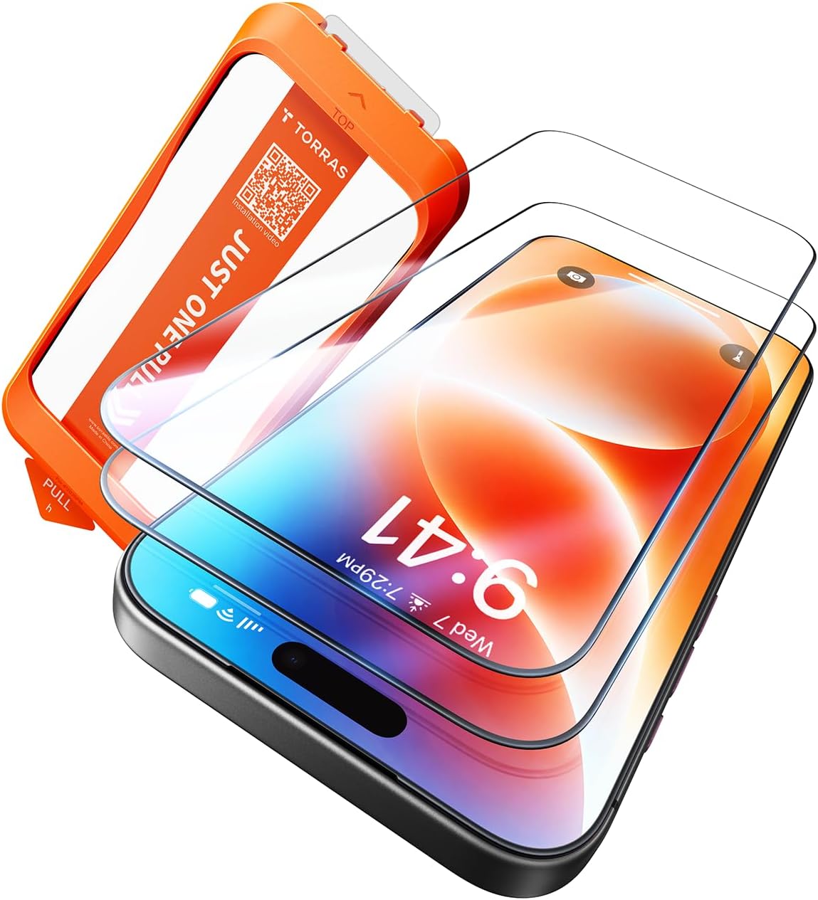 TORRAS Glassukkiri iPhone 17 用 ガラスフィルム