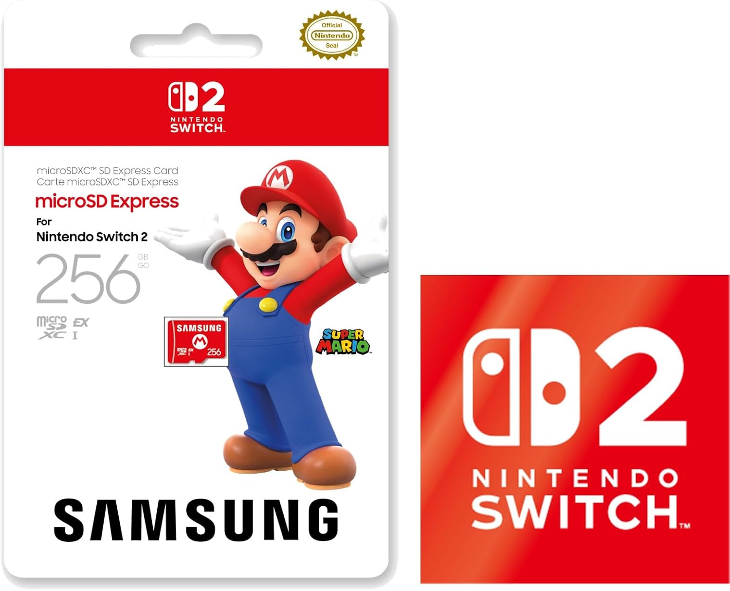 Samsung microSD Express Card 256GB for Nintendo Switch 2