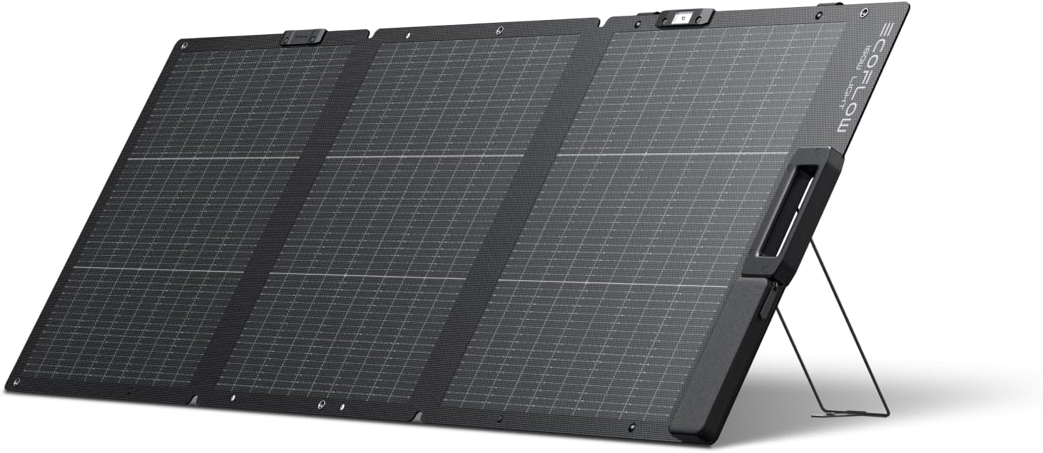 EcoFlow 160W軽量両面ソーラーパネル