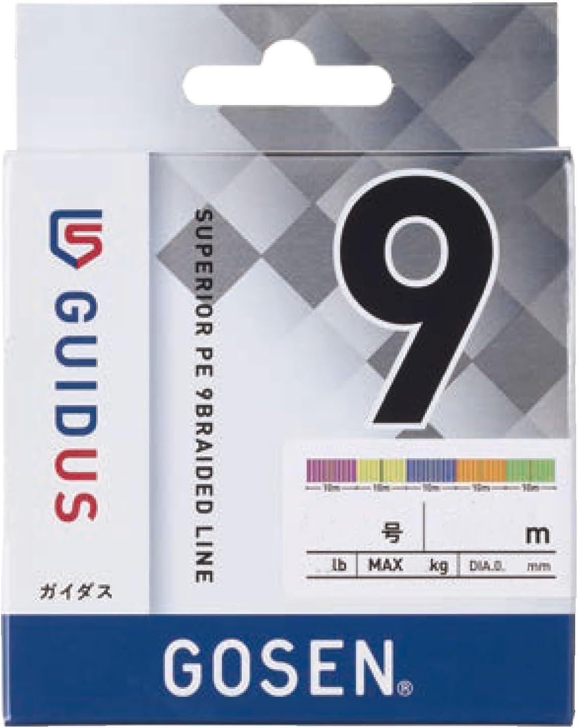 ゴーセン ガイダスPEx9