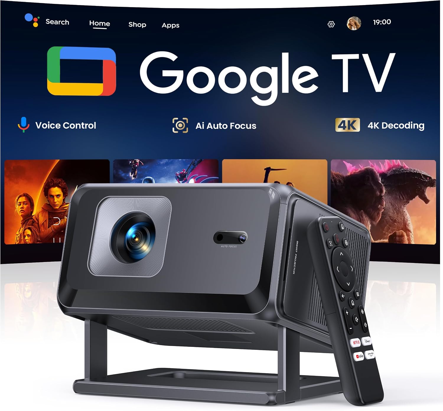 TOPTRO TP3 Google TV搭載プロジェクター