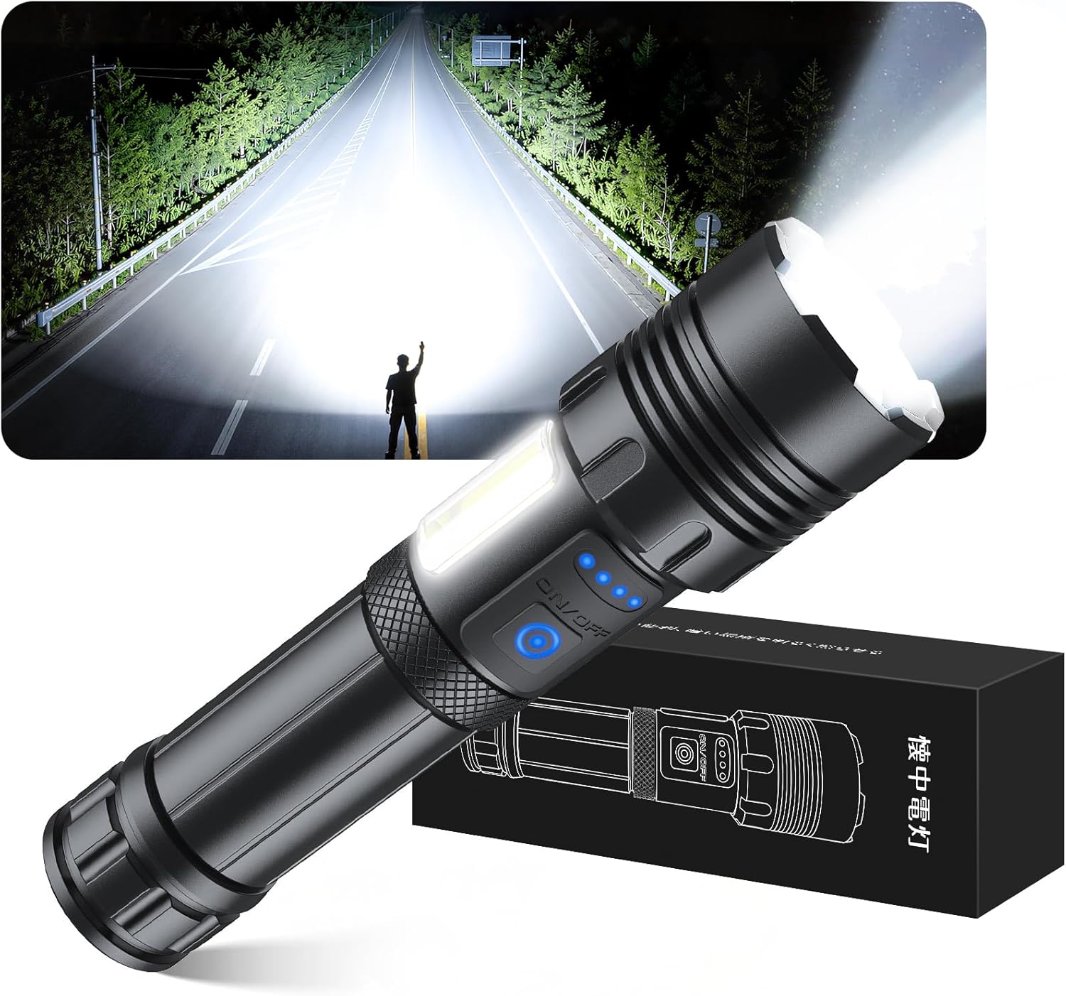 アセキ 懐中電灯 XHP160