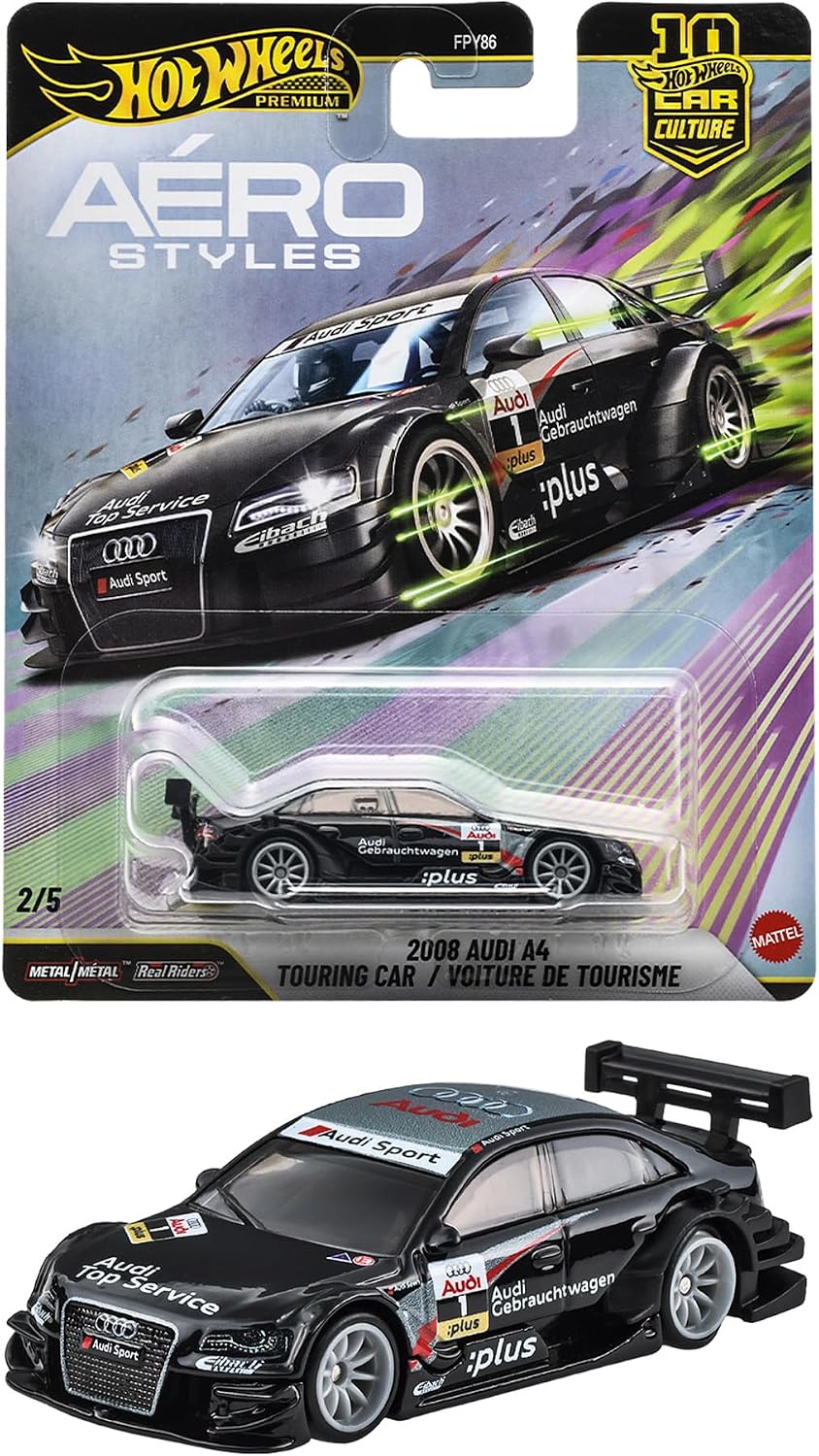 ホットウィール 2008 アウディ A4 ツーリングカー