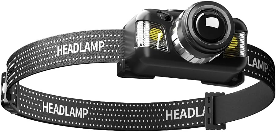 LEDヘッドライト 800ルーメン Type-C充電式