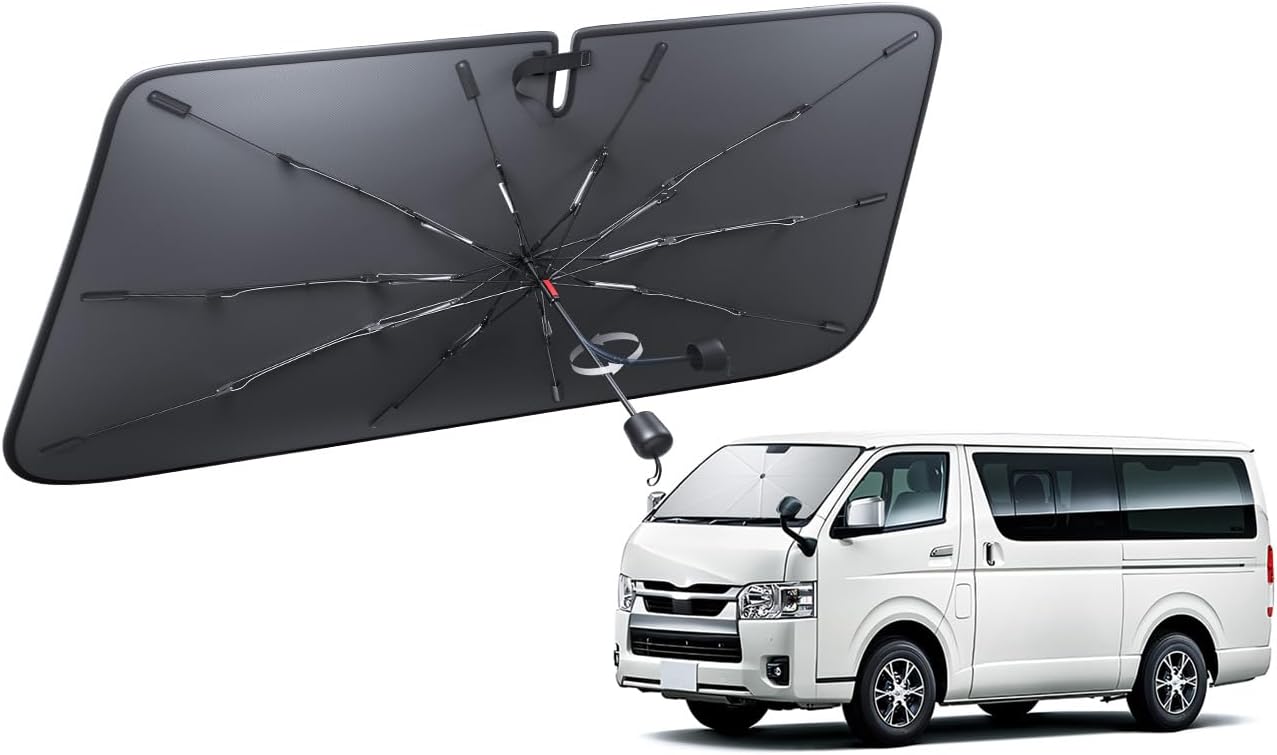 Lamicall ハイエース 200系専用 傘式サンシェード