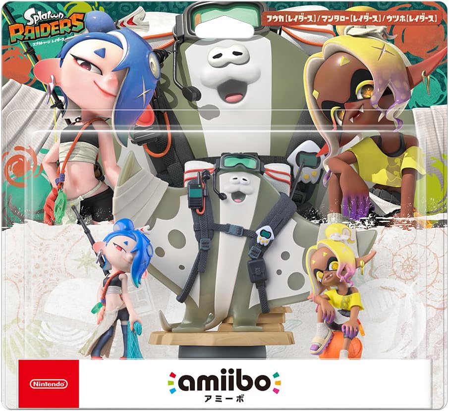 amiibo すりみ連合セット [フウカ / ウツホ / マンタロー]（レイダース）