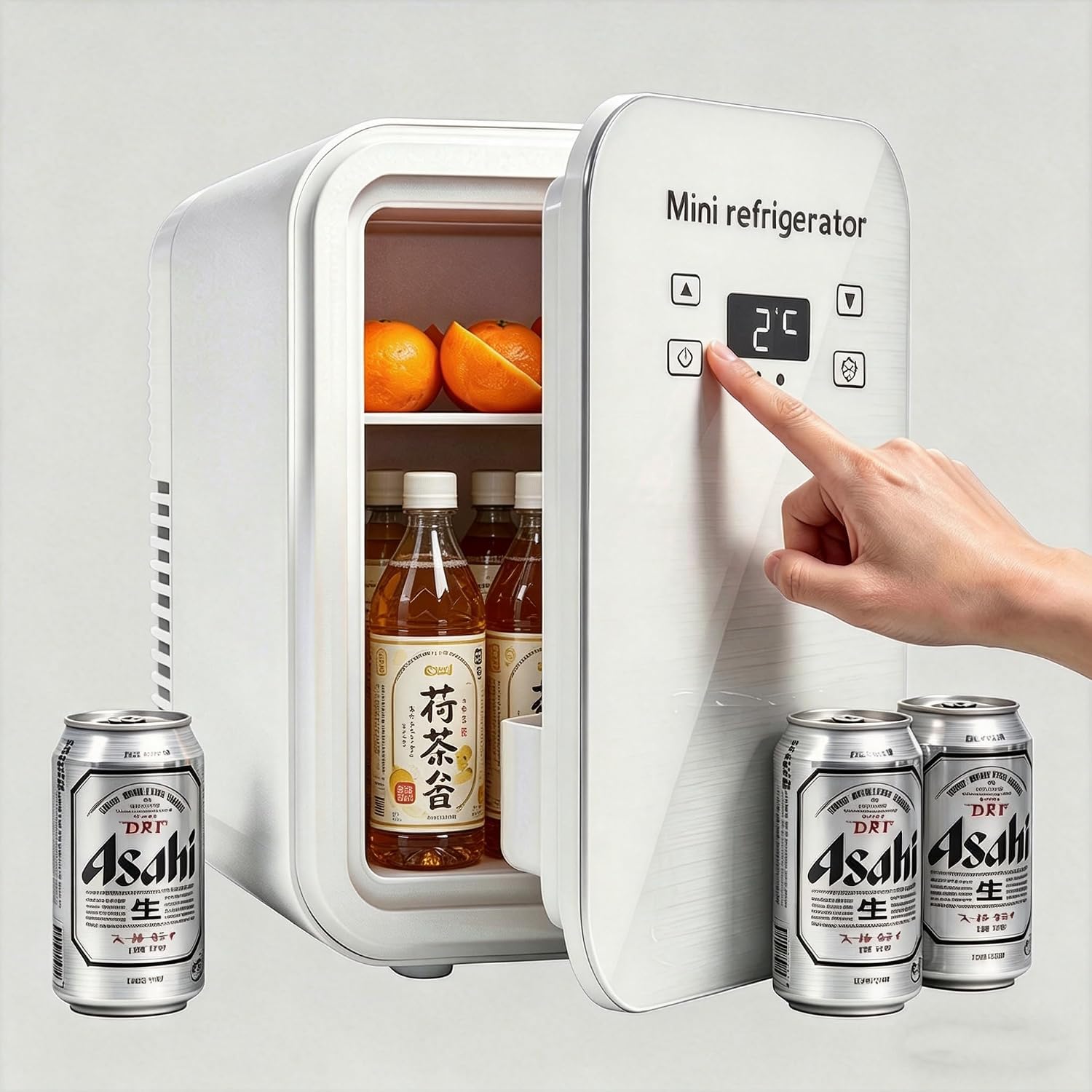 8L ペルチェ式 小型冷温庫 (B0GZWDLV4S)