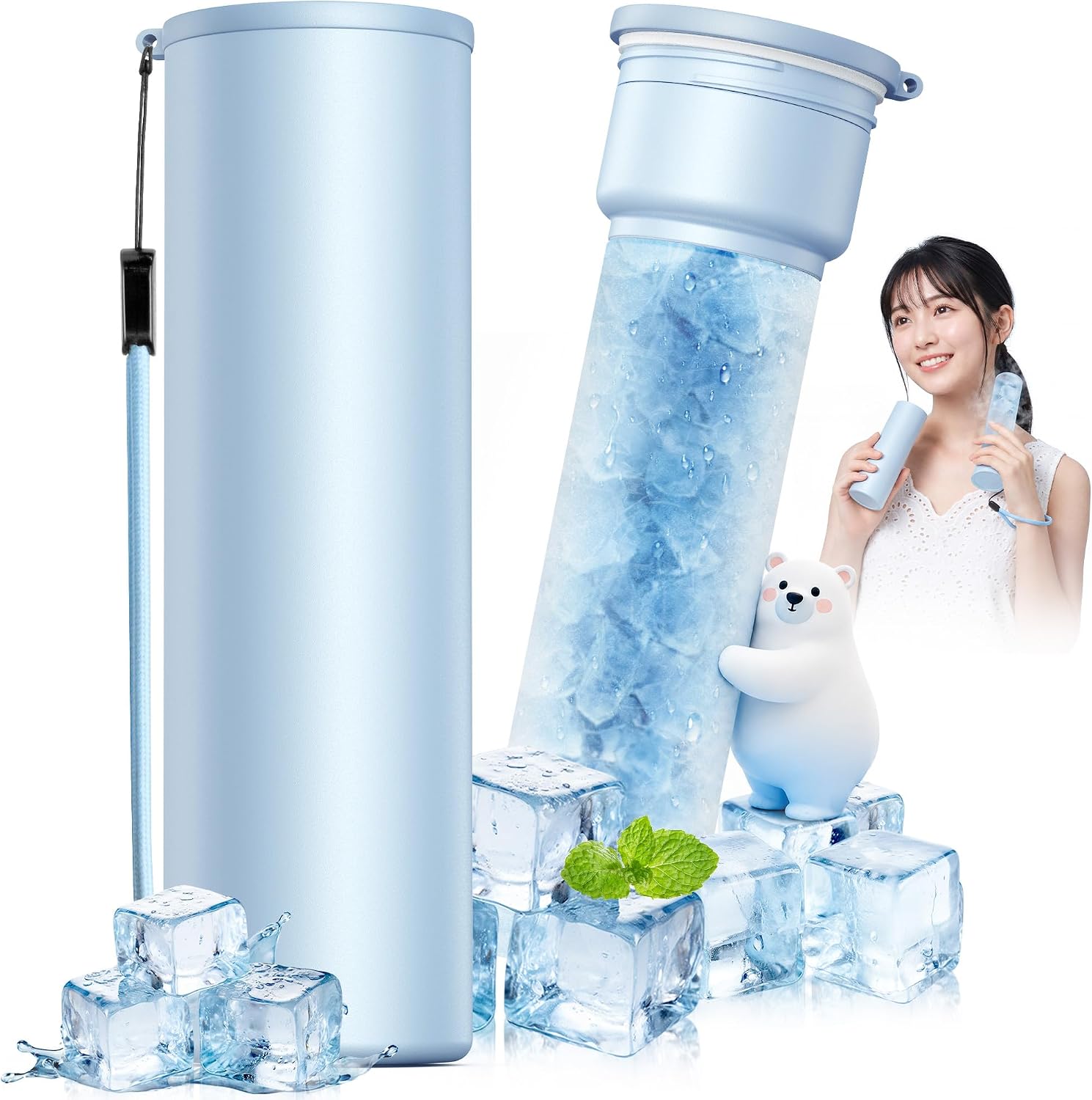 氷嚢 水筒型 真空断熱アイシングボトル
