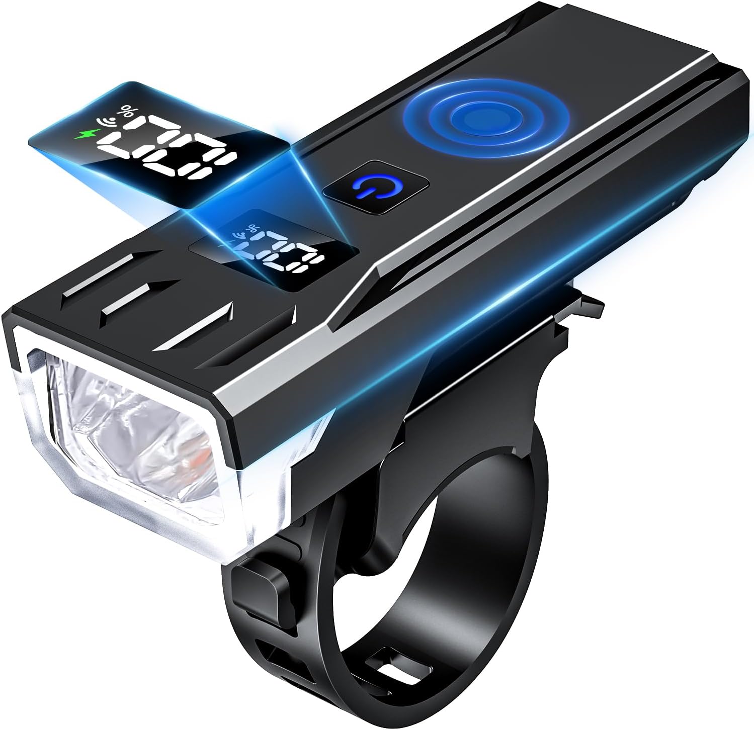 充電式 2000LM超高輝度 自転車ライト