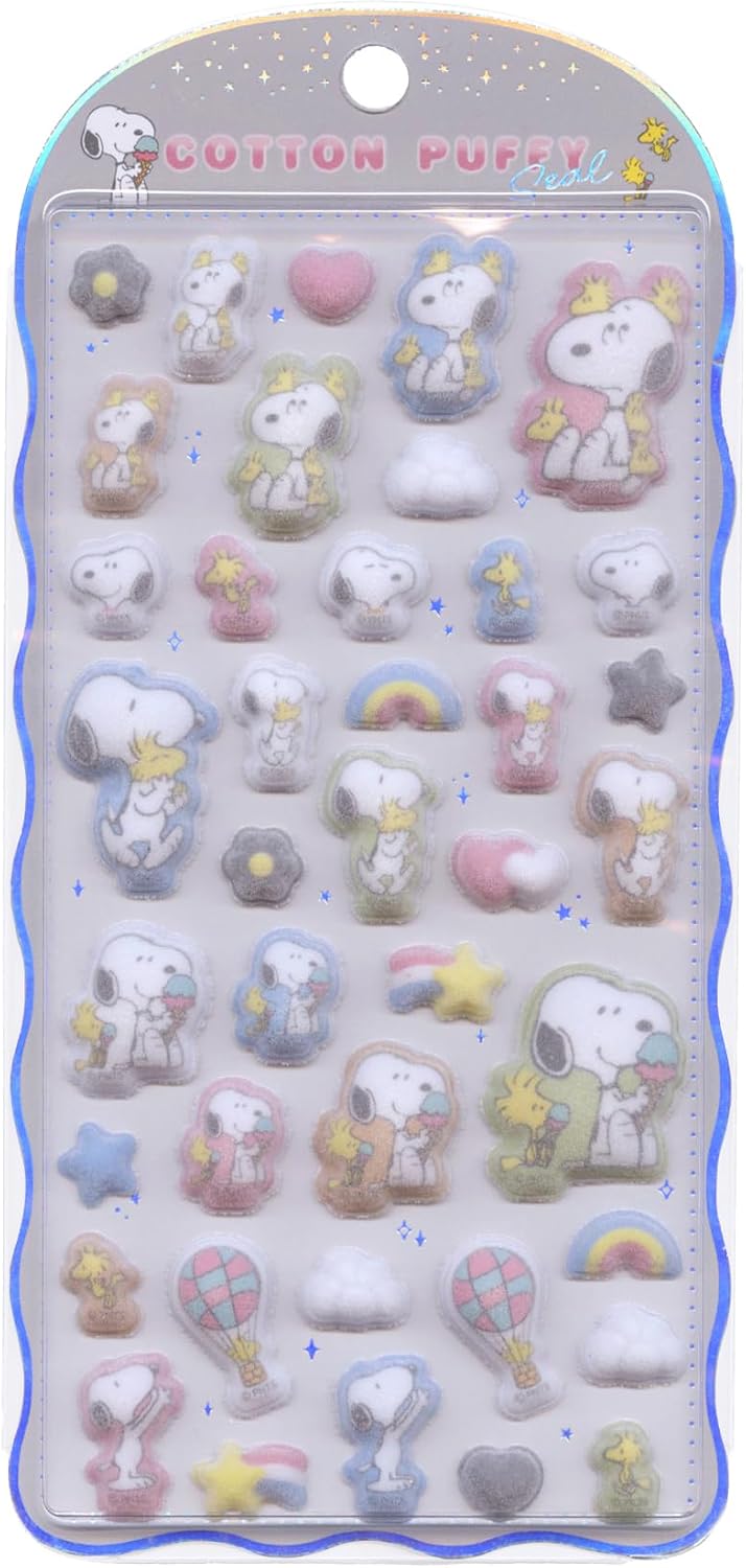 COTTON PUFFY SEAL スヌーピー