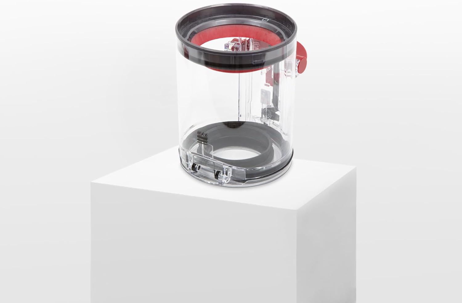 Dyson Digital Slim / V12 シリーズ専用 クリアビン