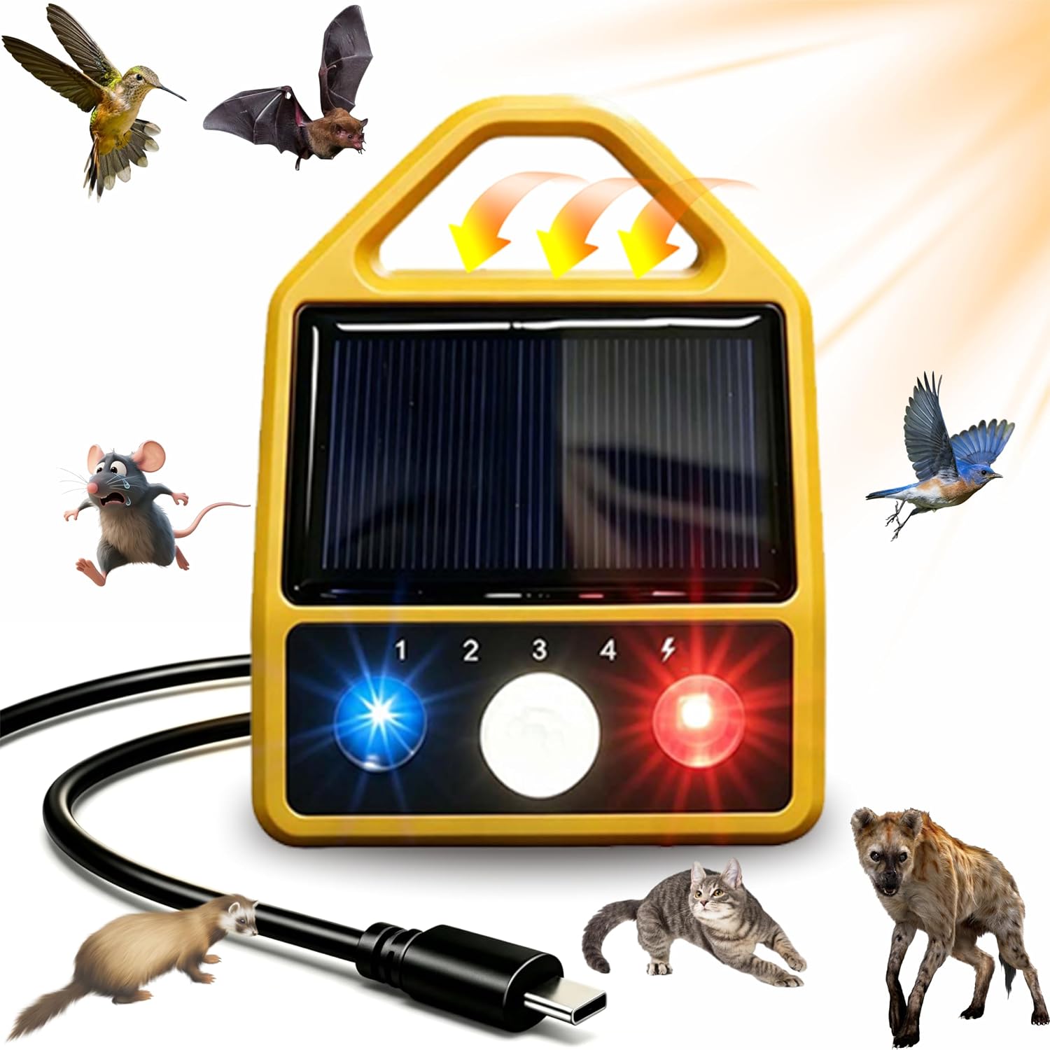 2026年型 強力害獣対策 動物撃退器