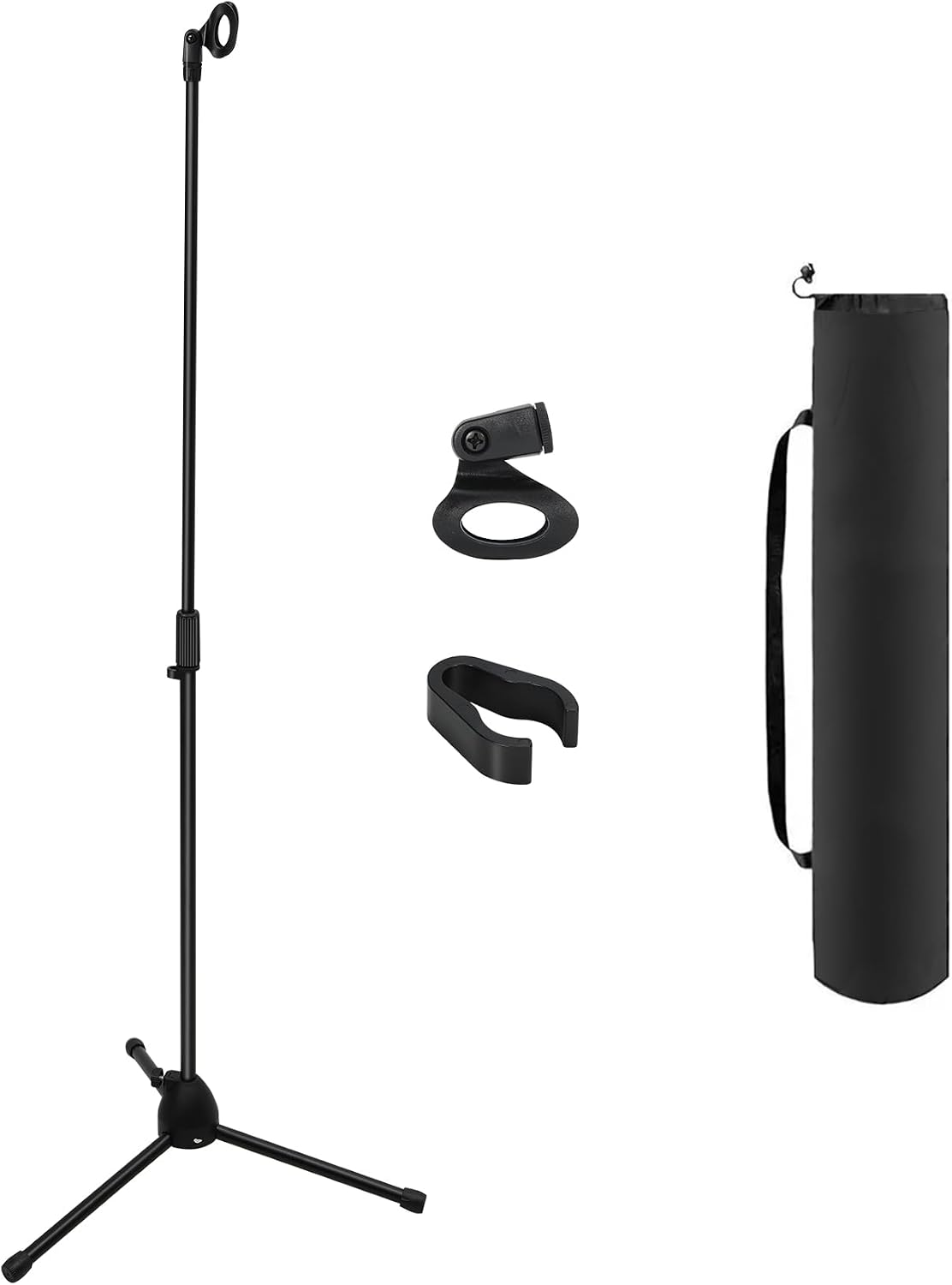 三脚型 床置きマイクスタンド (75-150cm)