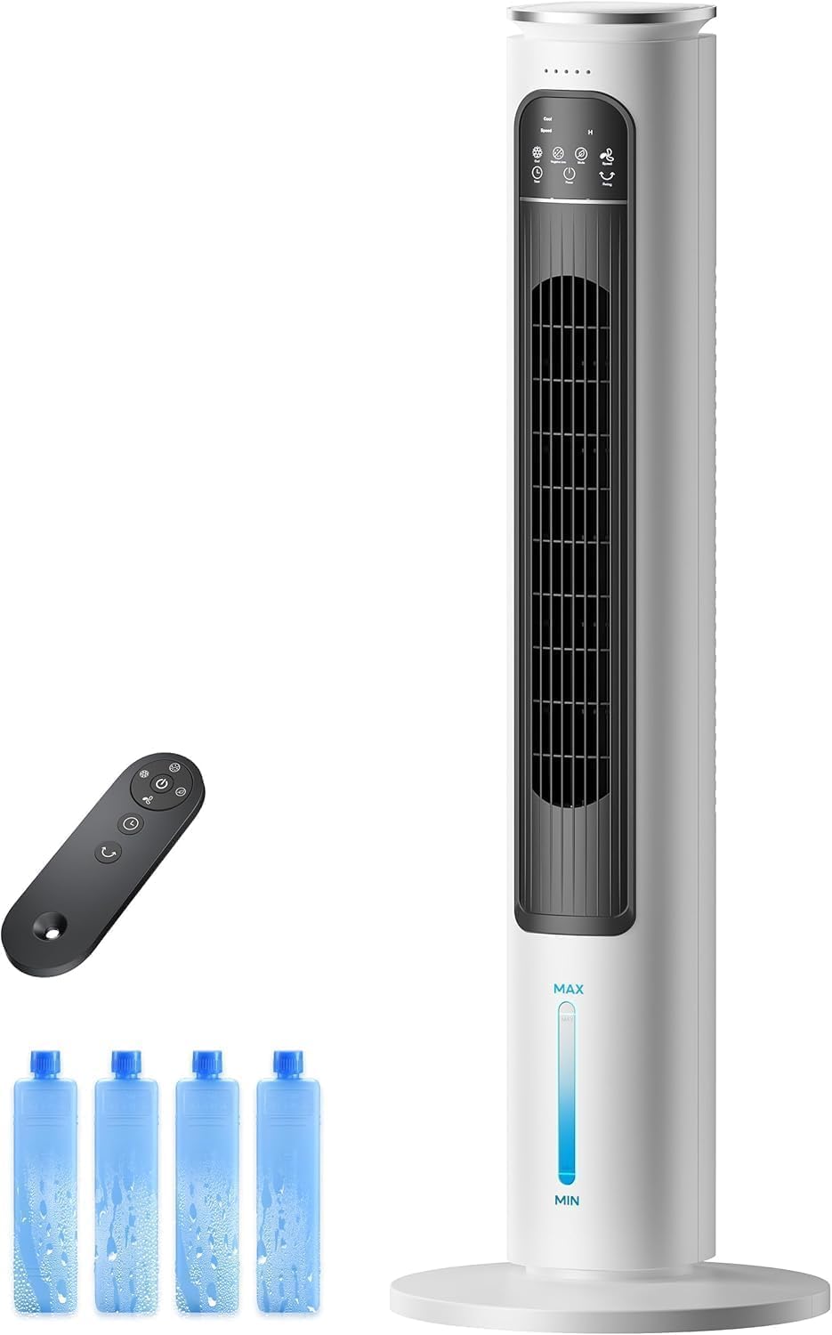 VOLTAGA スリムタワー冷風機 114cm