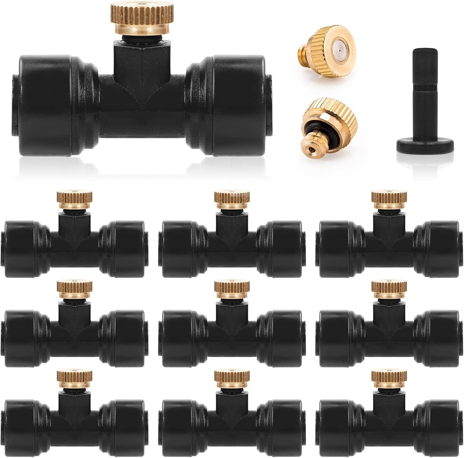 0.4mm 噴霧ミストノズル 10個セット