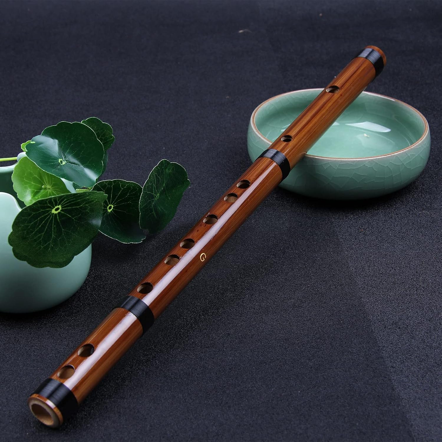 Jinchuan 竹製フルート D調 短笛