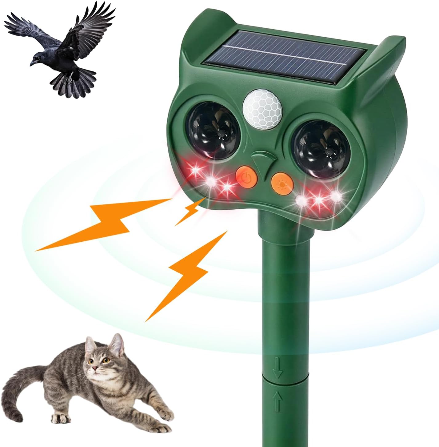 2026年最新版 猫よけ 超音波 動物撃退器