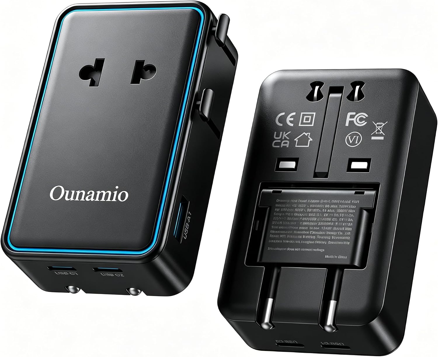 全世界対応 海外変換プラグ 25W 4ポートモデル