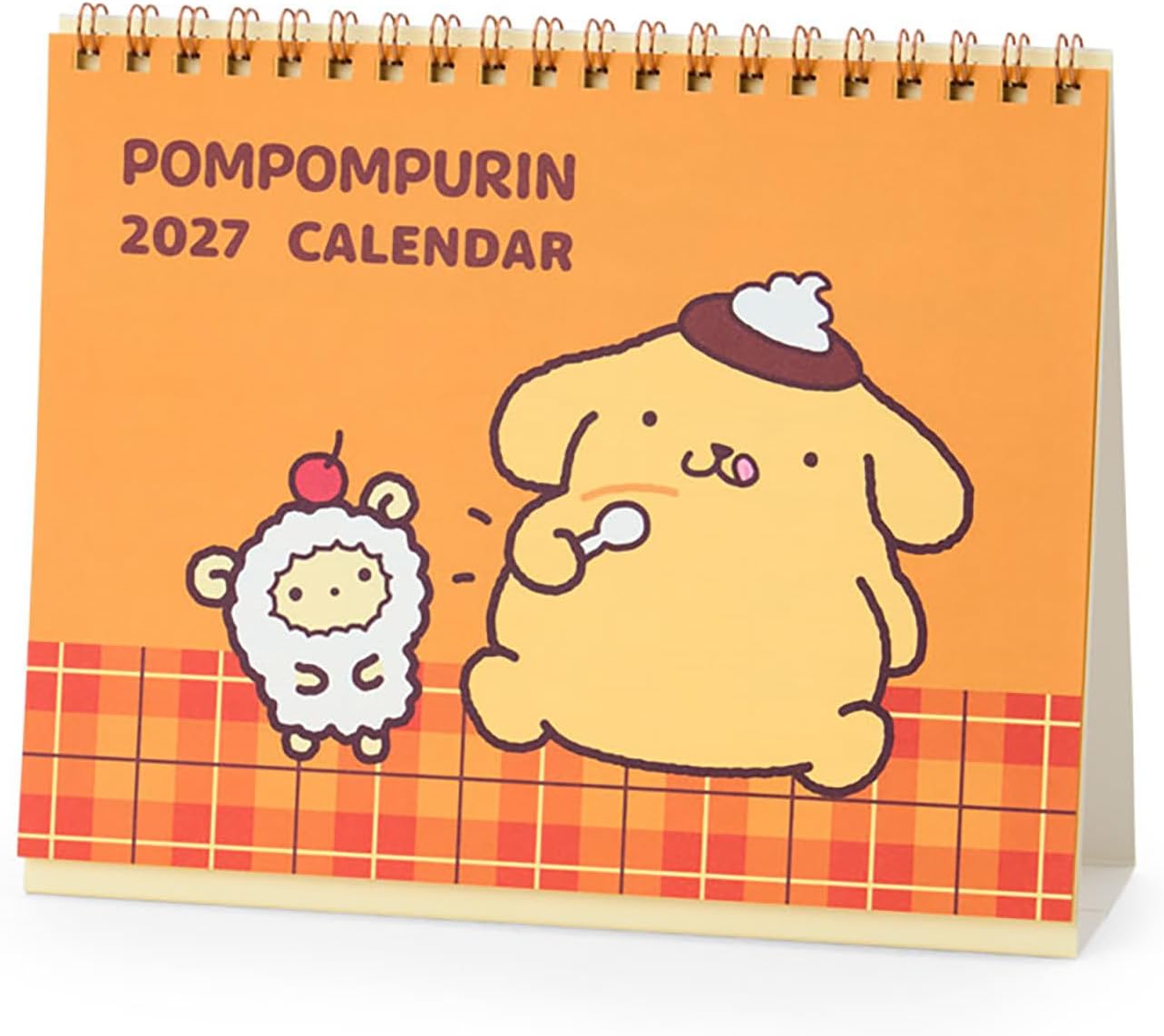 サンリオ ポムポムプリン リングカレンダー 2027 卓上