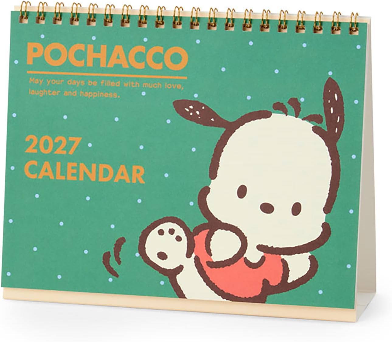 サンリオ ポチャッコ 卓上リングカレンダー 2027